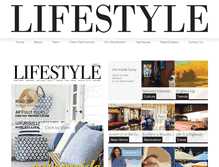 Tablet Screenshot of lifestylemagazineonline.com
